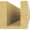 Ekena Millwork 4in. W x 4in. H x 36in. L Monterey Woodgrain TimberThane Rafter Tail, Primed Tan RFTUR04X04X36MONRCPR - alternate 6